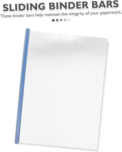 Uonlytech 25pcs Binding Bars Slide Grip for Document Presentation Includes and Easy Assembly Report Covers for Organized Files and Projects in Saudi Arabia