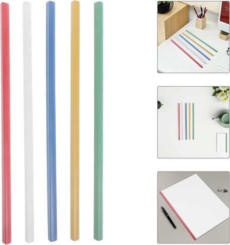 Binding Bars: Report Covers File Folder Binder Sliding Bars for A4 and Letter Size Paper School Business Students Coworkers Office 25pcs in Saudi Arabia