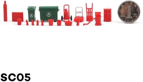 1 Set 1/64 Scale Garage Furniture Tools Diorama Model Kit Car Workshop Maintenance Tool Display Scene Model Toy SC05 in Saudi Arabia