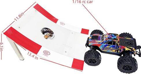 RC Ramp,Wall - Leaning rc car ramps Jumping for 1/16 1/18 1/24 Scale RC Cars,2 Modes Durable, Combinable Stunt Ramp for Indoor Family Fun in Saudi Arabia