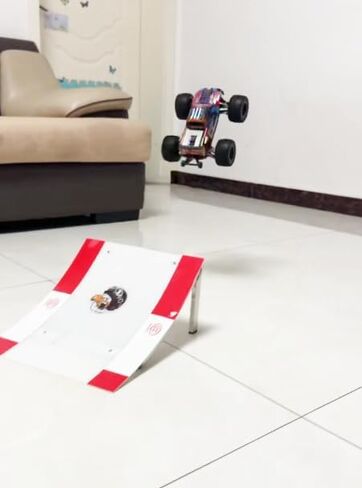 RC Ramp,Wall - Leaning rc car ramps Jumping for 1/16 1/18 1/24 Scale RC Cars,2 Modes Durable, Combinable Stunt Ramp for Indoor Family Fun in Saudi Arabia