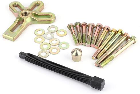 13 Piece Automotive Puller Kit – Steering Wheel and Crankshaft Pulley Remover Tool Set for Maintenance & Repair in Saudi Arabia