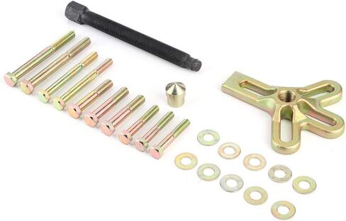 13 Piece Automotive Puller Kit – Steering Wheel and Crankshaft Pulley Remover Tool Set for Maintenance & Repair in Saudi Arabia