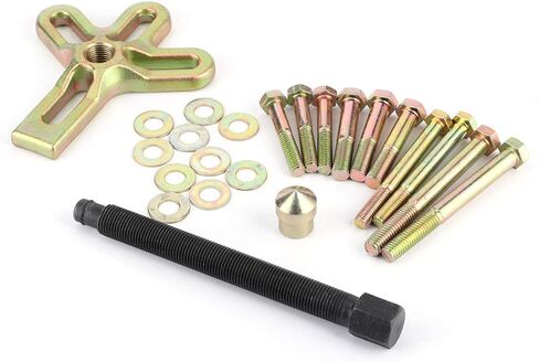 13 Piece Automotive Puller Kit – Steering Wheel and Crankshaft Pulley Remover Tool Set for Maintenance & Repair in Saudi Arabia