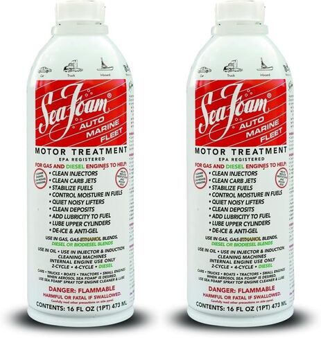 Sea Foam SF-16 Motor Treatment - 16 oz, White (Pack of 2) in Saudi Arabia