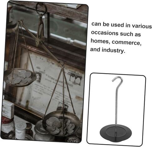 Alipis 3pcs Mechanical Scale Weights Hook Accurate Weighing Accessory for Household and Commercial Use Lightweight and Portable Design Secure Hook Prevents Slipping for Applications in Saudi Arabia