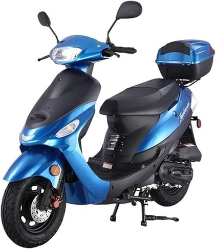 HHH 49cc/ 50cc سكوتر الغاز التلقائي بالكامل سكوتر الشارع الدراجة فينو 50 مع مطابقة الجذع 50cc الدراجة للبالغين in Kuwait