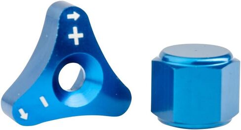 مقابض ضبط شوكة Tusk Billet WP باللون الأزرق متوافقة مع Husqvarna FC 250/450 2017-2025، TX 300 2017-2019، TC 250 (حقن الوقود) 2023-2026 in Kuwait