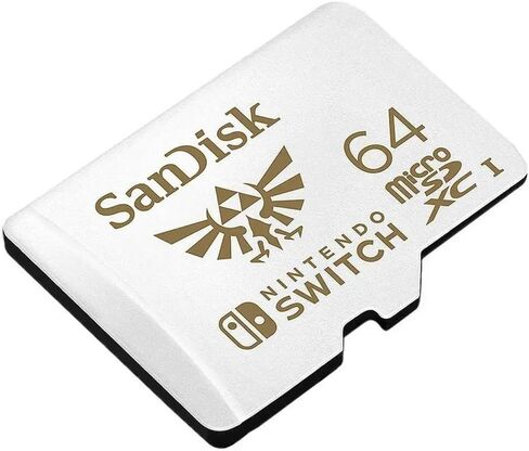 بطاقة SanDisk Pokémon Gengar microSDXC بسعة 512 جيجابايت مرخصة لجهاز Nintendo-Switch - مصممة لجهاز Nintendo-Switch 1 وOLED وLite - SDSQXAO-512G-GN6ZK in Kuwait
