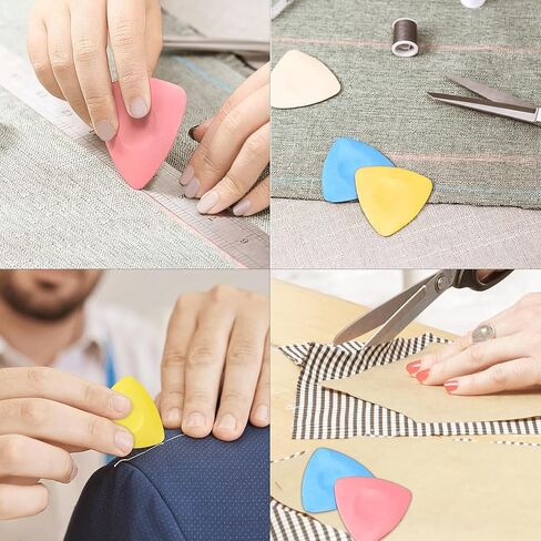 10PCS Tailors Chalk for Sewing - Mixed Colors Fabric Markers for Sewing, Quilting, Tailoring, Dressmaking, and Crafts in Saudi Arabia
