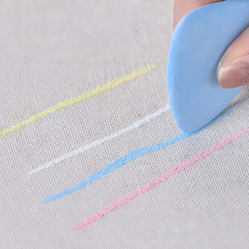 10PCS Tailors Chalk for Sewing - Mixed Colors Fabric Markers for Sewing, Quilting, Tailoring, Dressmaking, and Crafts in Saudi Arabia