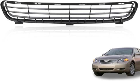 شبكة المصد الأمامي PIT66 متوافقة مع Toyota Camry Hybrid 2007 2008 2009 ABS البلاستيك الشواية السفلية المركزية 53112-06010، TO1036103 in Kuwait