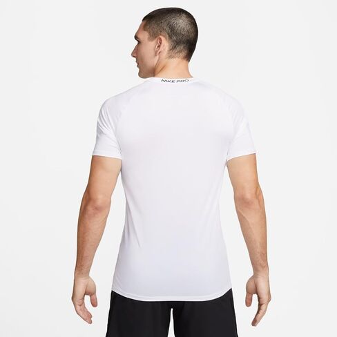 Nike Pro Men's Dri-FIT Slim Short-Sleeve Top (Smoke Grey/Black) Size XL in Saudi Arabia