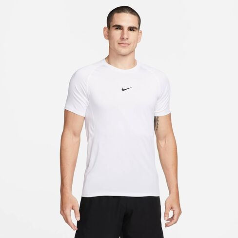 Nike Pro Men's Dri-FIT Slim Short-Sleeve Top (Smoke Grey/Black) Size XL in Saudi Arabia