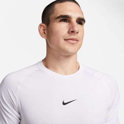 Nike Pro Men's Dri-FIT Slim Short-Sleeve Top (Smoke Grey/Black) Size XL in Saudi Arabia