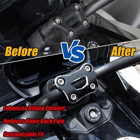 مشبك غطاء حامل المقود لـ Can Am Spyder F3 F3S F3T 2015-2024 Spyder RT RTS 2020-2024؛ مقبض من الألومنيوم بمشبك علوي لملحقات Can Am Spyder in Saudi Arabia