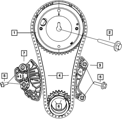 Mopar Engine Timing Chain Guide 4893429aa Fits 2013 Ram 1500 5.7l-v8engine Timing Chain Guide 4893429aa Fits 2013 Ram 1500 5.7l-v8 in Saudi Arabia