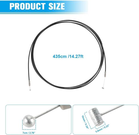 Trunk Lock Latch Release Cable Luggage Door Lock Control Cable Deck Lid Release Cable Tailgate Door Lock Control Cable Fit for Toyota Corolla 2009-2013 Replace 64607-12870 in Kuwait