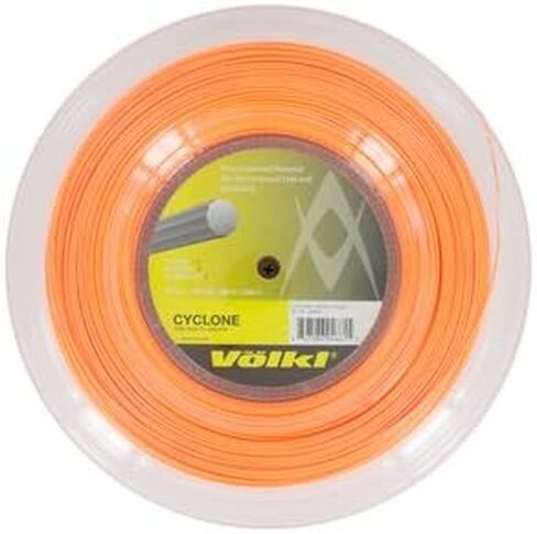 Volkl Cyclone | Tennis Racquet String | Spin & Control | Ten-Sided co-Polymer (Black, 17, Reel) in Saudi Arabia