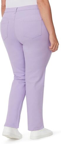Gloria Vanderbilt Women's Amanda Classic High Rise Tapered Jean, Sweet Violet, 14 Petite in Saudi Arabia
