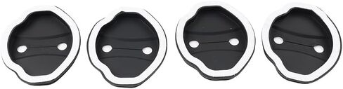 Chcury1 4 Pcs Door Entry Guard Car Door Lock Protective Cover Black Silicone For BMW X1 U11 U12 2022-2024 Left & Right Hand in Saudi Arabia