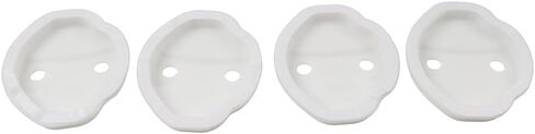 Chcury1 Protective Cover Car Door Lock Door Entry Guard 4 Pcs For BMW 3 Series G20 G21 2020-2023 White Silicone Left & Right Hand in Saudi Arabia