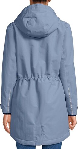 Lands' End Womens Squall Waterproof Parka Deep Sea Navy Regular Medium in Kuwait