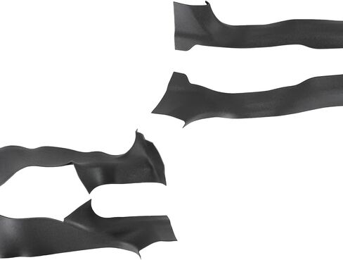Door Entry Threshold Strip 2nd Row Seat Lower Protector for Tesla Model Y Juniper 2025 2026 Front & Rear 5PCS Door Sill Protective Cover Anti-dust Black in Saudi Arabia