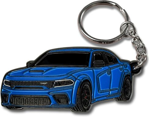 DODGE Charger Keychain - Officially Licensed - Accessories SRT Toy Car Metal – Cool Car Key Chain Men Gift in Saudi Arabia