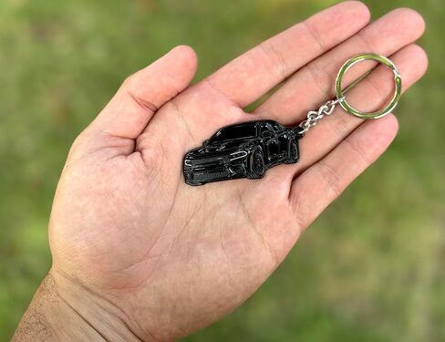 DODGE Charger Keychain - Officially Licensed - Accessories SRT Toy Car Metal – Cool Car Key Chain Men Gift in Saudi Arabia