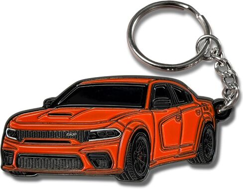 DODGE Charger Keychain - Officially Licensed - Accessories SRT Toy Car Metal – Cool Car Key Chain Men Gift in Saudi Arabia