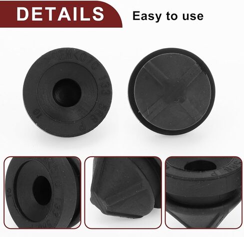 Air Filter Housing Grommet for Audi A3 Practical No.07C133588P | Engine Air Filter Grommet 4 Pcs for Volkswagen Jetta Golf in Saudi Arabia