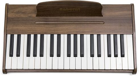 Kids Piano Keyboard 37 Keys Digital Piano for Kids Mini Musical Instruments Wooden Pianos Toy for 4+ Years Old Girls and Boys Birthday Gift Walnut (Oka) in Saudi Arabia