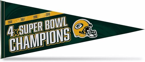 Rico Industries NFL Tampa Bay Buccaneers 2 Time Super Bowl Champs Soft Felt Carded Pennant in Saudi Arabia