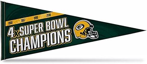 Rico Industries NFL Tampa Bay Buccaneers 2 Time Super Bowl Champs Soft Felt Carded Pennant in Saudi Arabia