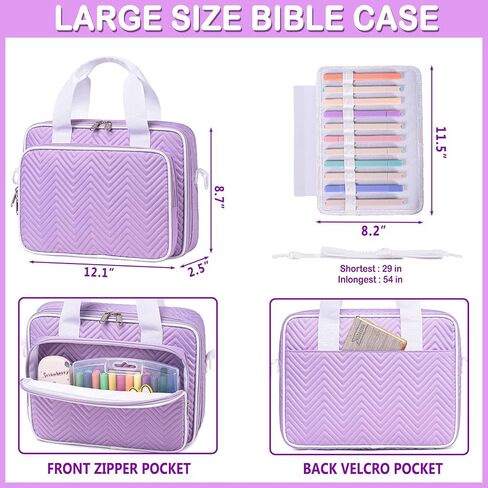 TuErcao Christian Gifts for Women, Bible Bag with Christian Bookmarks, Bible Verse Bracelets, Prayer Scented Candle and Study Supplies Kit with 75 BibleTabs, 12 Highlighters Spiritual Gifts for Mom in Saudi Arabia