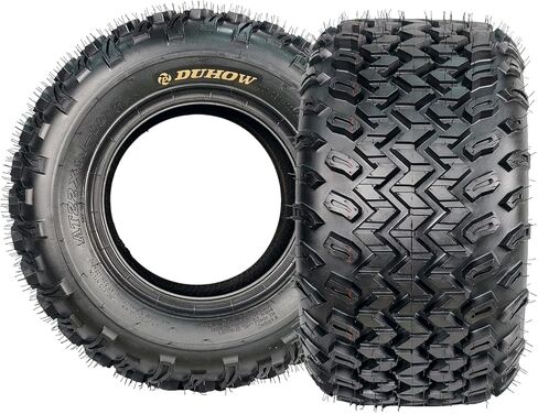 إطارات 22x11-10 لعربة الجولف ATV 22x11x10 شديدة التحمل 4 PR بدون أنابيب رباعية ATV لـ UTV، جنبًا إلى جنب، مغامرات على الطرق الوعرة، ركوب الثلج والممرات (مجموعة من 2) in Kuwait