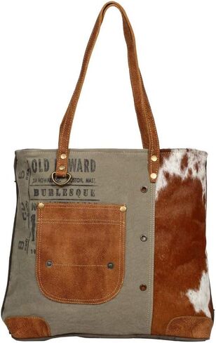 Myra Bag Broil Upcycled Canvas Shoulder Bag S-1226 in Saudi Arabia