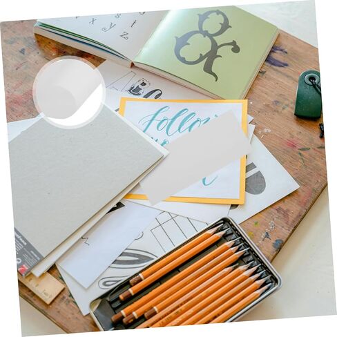 50 ورقة من ورق لوحة مبللة من DOITOOL لمشاريع DIY ملحقات الطلاء المحتفظة بالرطوبة تحافظ على الطلاء رطبًا لخلط الزيوت بالألوان المائية لصناعة نماذج الفنانين in Saudi Arabia
