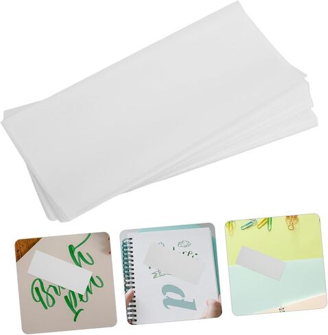 Angoily 50 Sheets Wet Palette Paper for Watercolor Mixing Easy Clean DIY Accessory Consistent Moisture Retention for Artists and Model Painting Projects in Saudi Arabia