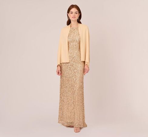 Adrianna Papell Women's Slim S'HUG® with Hidden Tunnel Sleeves in Saudi Arabia