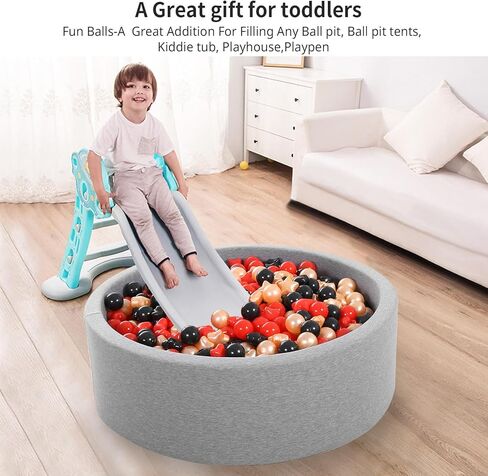 كرات ستار بول للأطفال الصغار، 50 100 200 500 كرة بلاستيكية مع نجوم خالية من الفثالات وخالية من البيسفينول A للمسرح وحمام السباحة ومراكز لعب كرات المرح للأطفال والرضع والأطفال الصغار 1-3 داخلي وخارجي in Kuwait