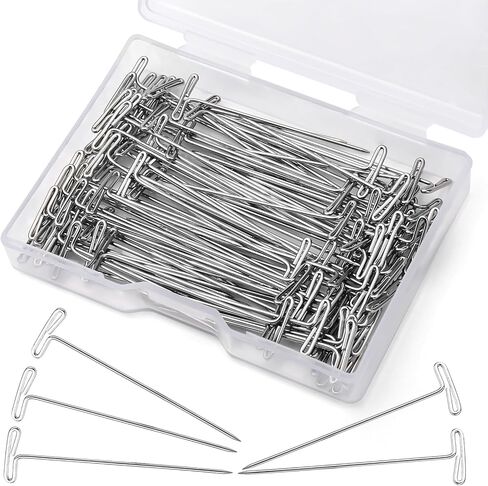 1 Inch 120 Pcs T Pins, Sewing Pins Wig pins Knitting Supplies in Kuwait