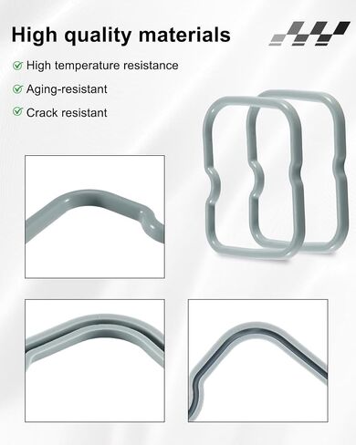 Valve Cover Gasket Seal Set Replace 3930906 3902666 3910824 Fit for Dodge Ram 2500 3500 W250 W350 D250 D350 5.9L Compatible with Cummins 12V 6BT in Saudi Arabia