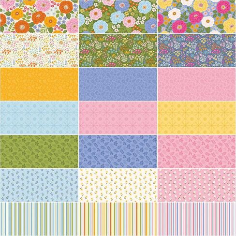 Little Darlin' 5" Stacker 42 5-inch Squares Charm Pack Riley Blake Designs 5-16970-42 in Saudi Arabia