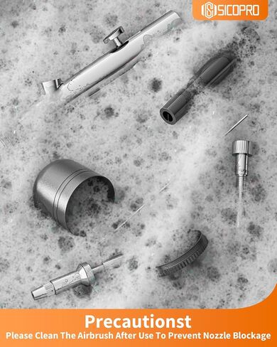 مجموعة البخاخة، فرشاة البخاخة اللاسلكية للأظافر، مجموعة فُرش الهواء مع ضاغط هواء للعارضات/الأحذية/الكعك/الشعر، مسدسات فرشاة الهواء للرسم in Kuwait