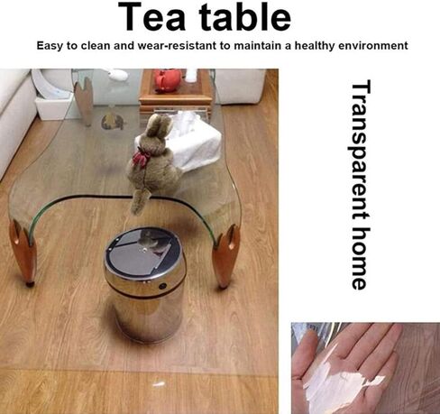 Waterproof Vinyl Floor Protector Mat for Hardwood/Tile Floor Extra Long Clear Runner Rug 2mm Thick 80/100/120cm Wide 100% Waterproof Ideal for Hallway Carpet Protection in Saudi Arabia