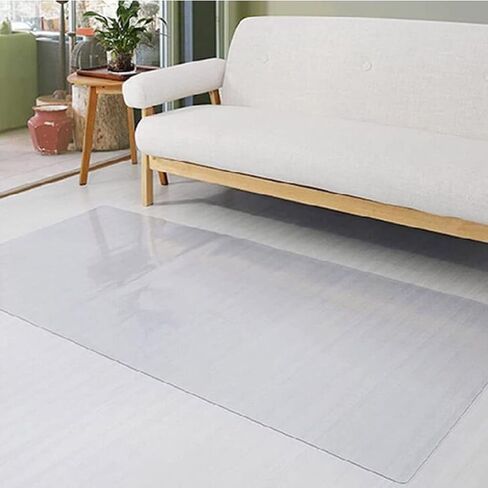 Waterproof Vinyl Floor Protector Mat for Hardwood/Tile Floor Extra Long Clear Runner Rug 2mm Thick 80/100/120cm Wide 100% Waterproof Ideal for Hallway Carpet Protection in Saudi Arabia