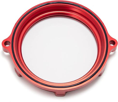 Cylinder Head Side 1 Cover 3Y1-11185-00-00 for Yamaha Warrior 350 1987-2003, Red in Saudi Arabia