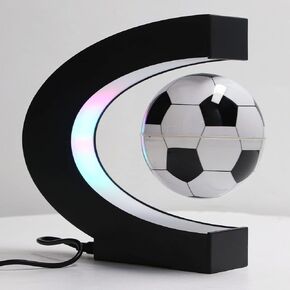 RTLR Magnetic Levitation Soccer Ball 100240V Low Friction Multipurpose Soccer Toy ABS Material with Auxiliary Stick for Kids Birthday Gifts US Plug